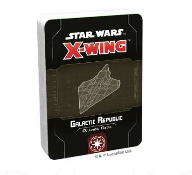 X-Wing Galactic Republic Damage Deck