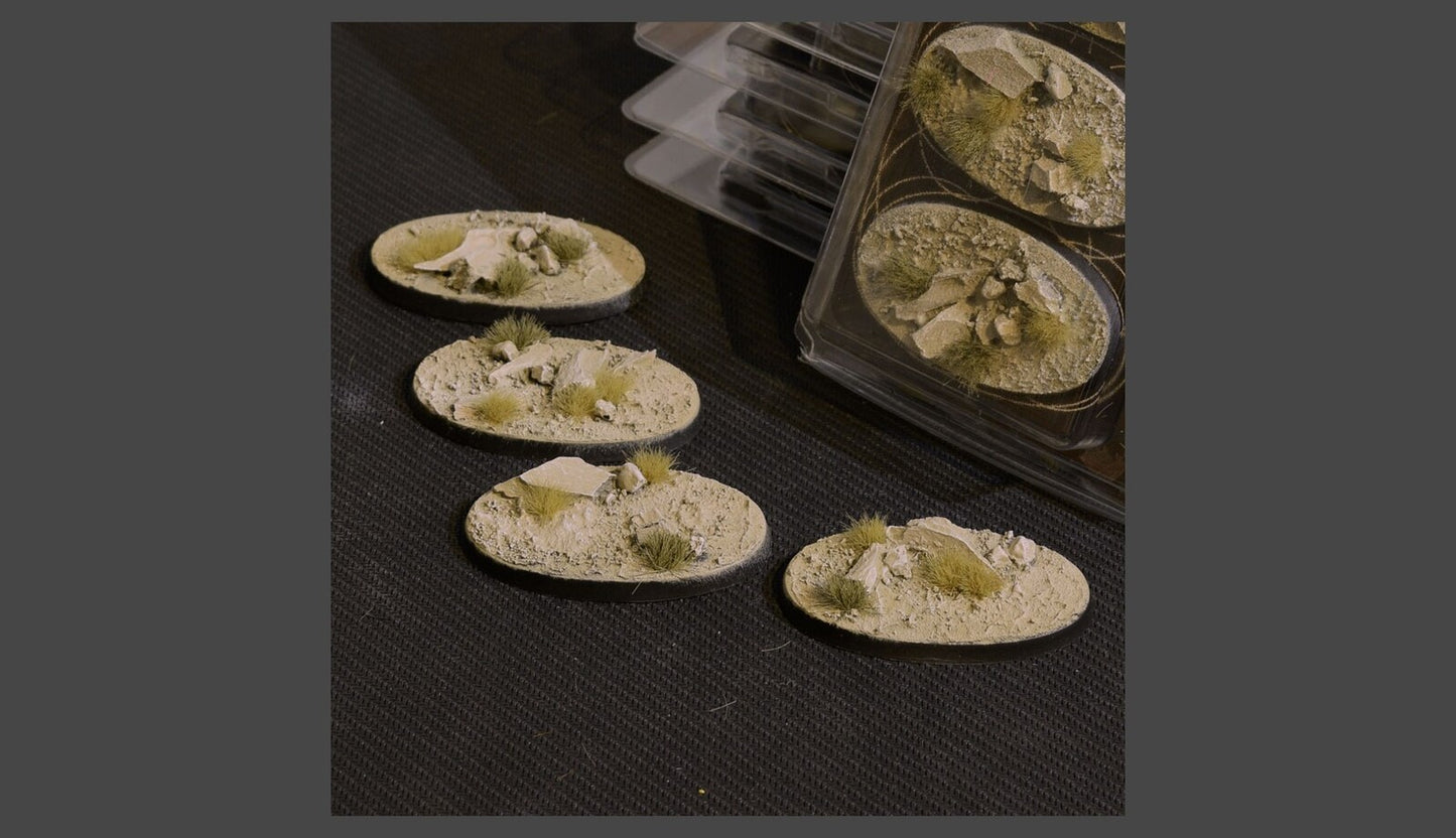 Arid Steppe Bases Oval 60mm (x4)