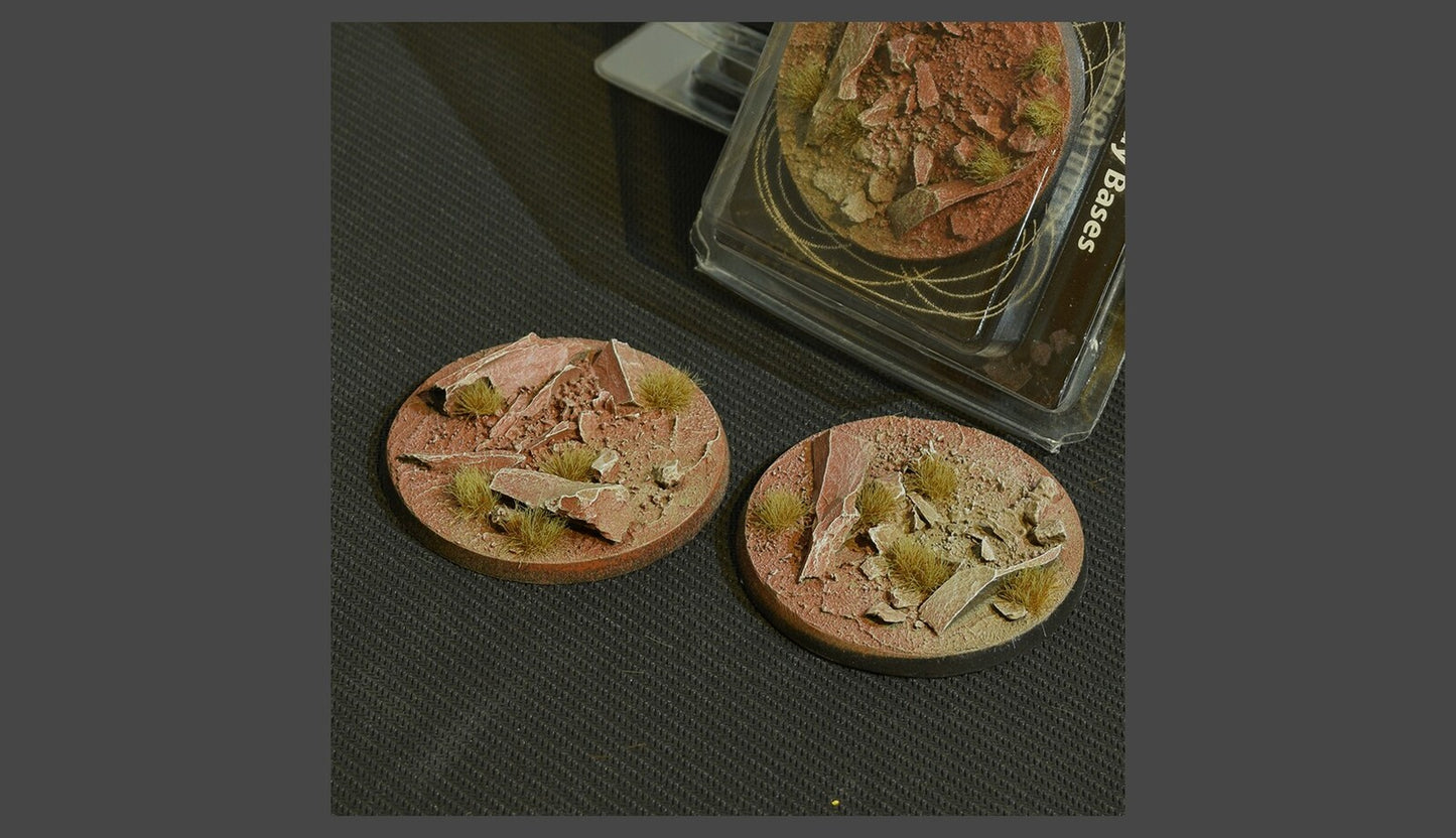 Badlands Bases Round 60mm (x2)