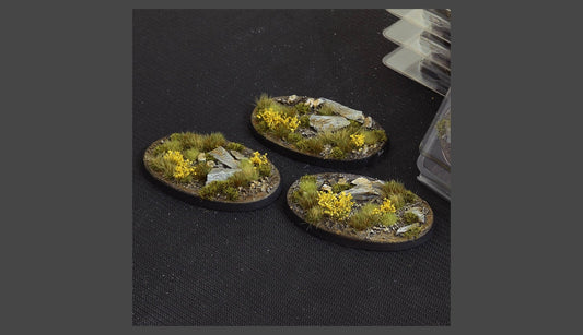 Highland Bases Oval 75mm (x3)