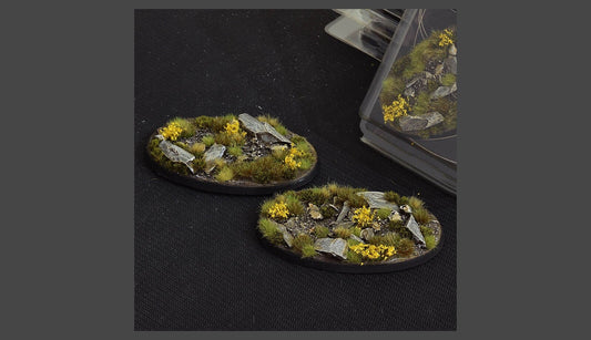 Highland Bases Oval 90mm (x2)