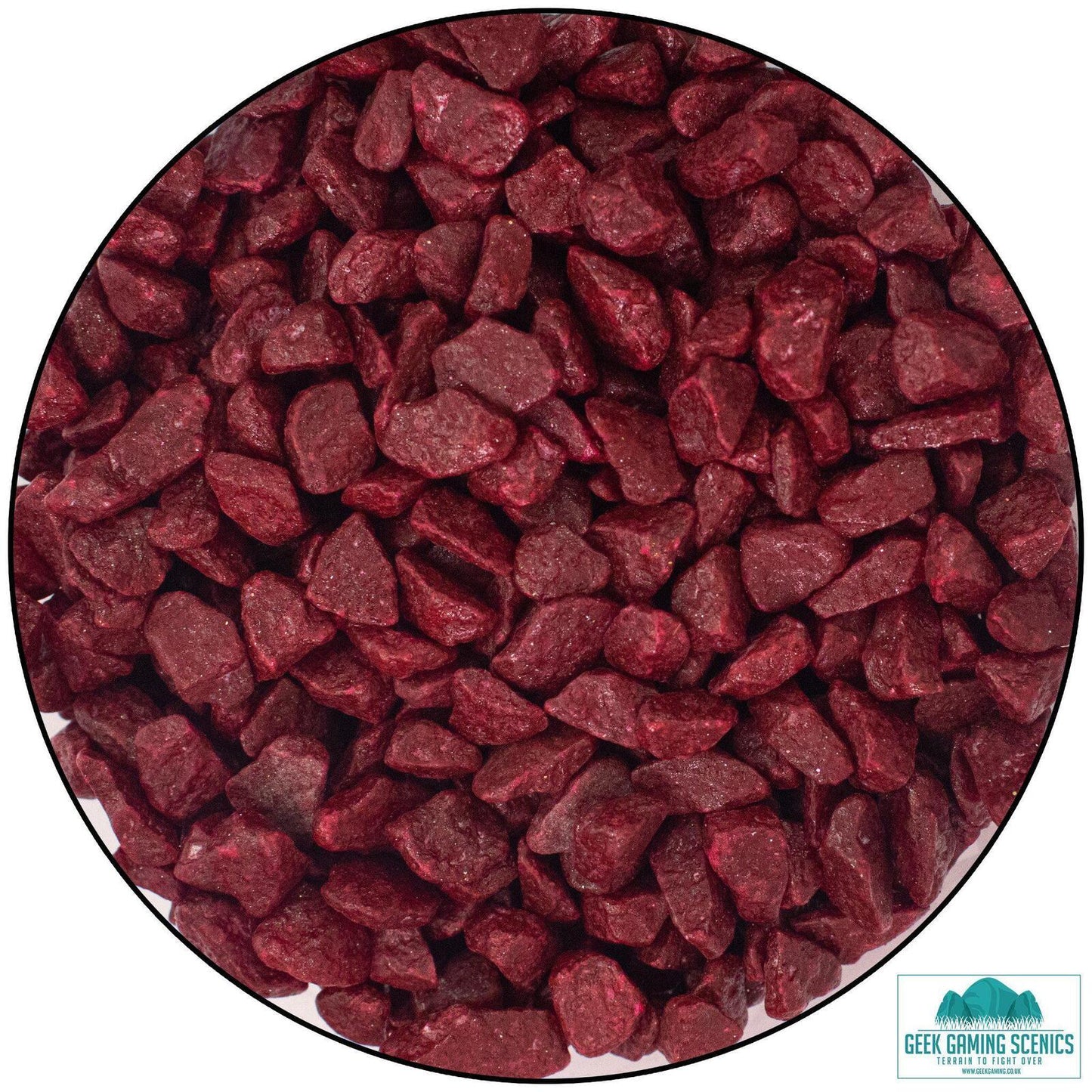 Large Stones Regal Red