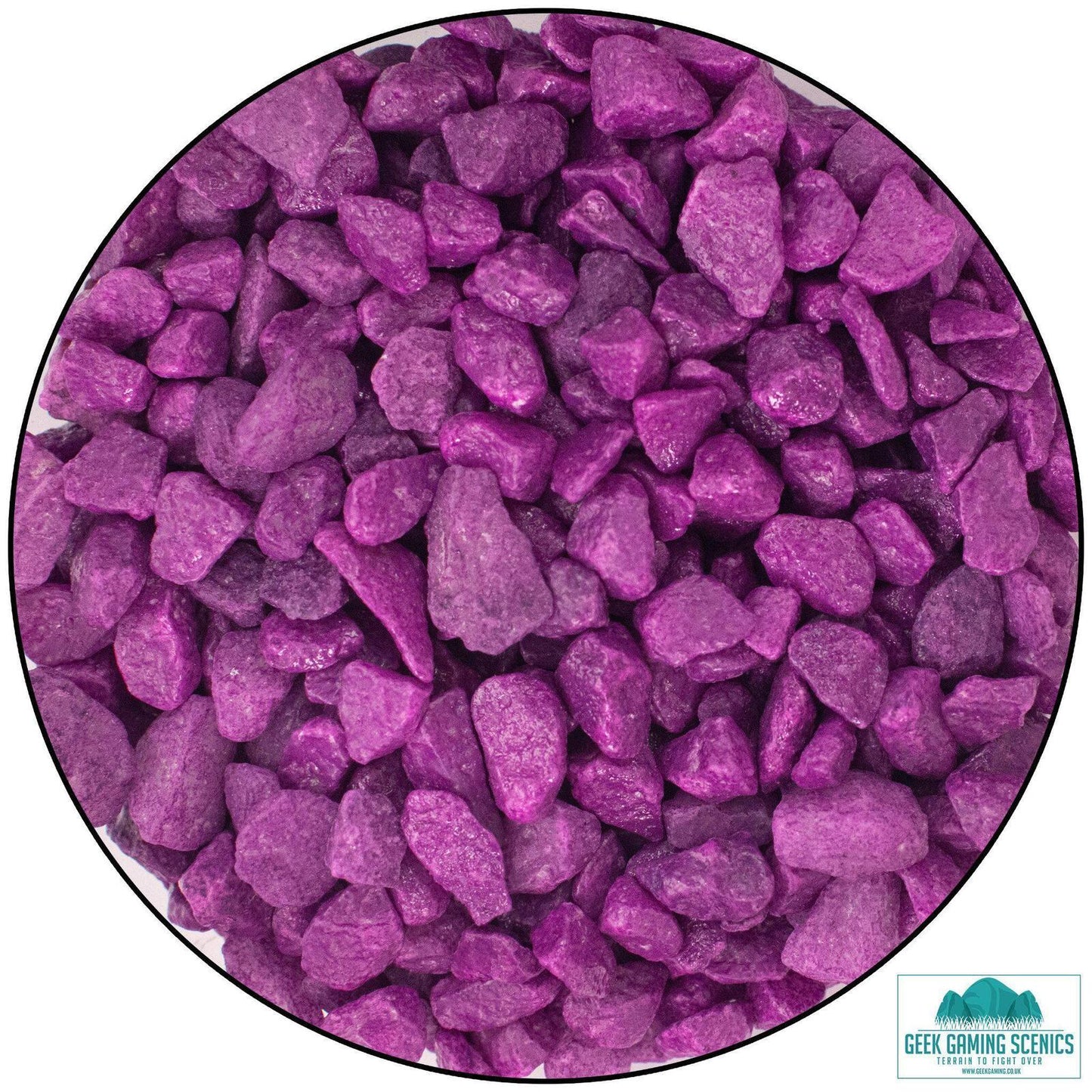 Large Stones Aubergine
