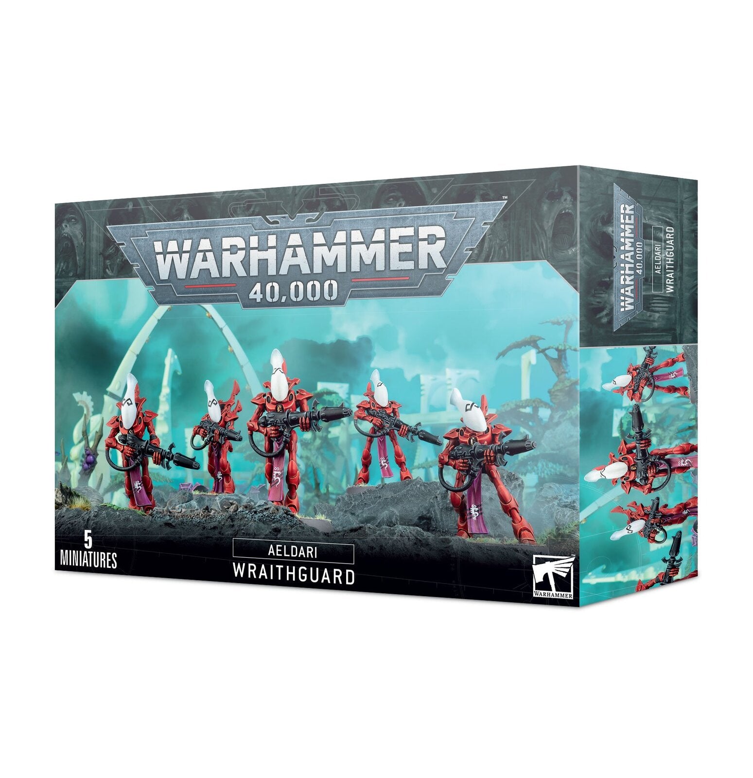 Warhammer 40k Eldar bladed 2024 Wraithguard x 5