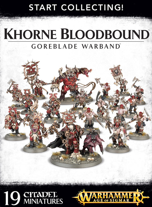 Start Collecting!: Khorne Bloodbound Goreblade Warband