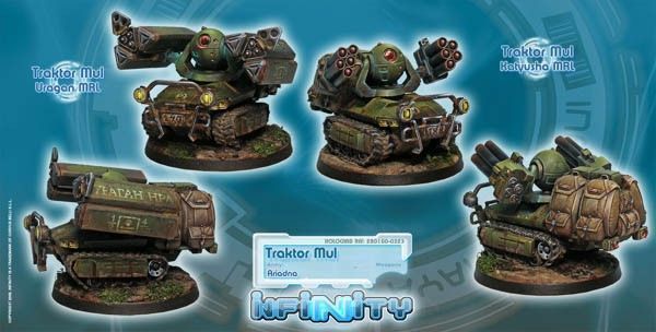 Traktor Muls. Regiment of Artillery and Support box