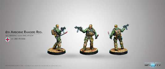6th Airborne Rangers Reg. (SMG) (Blister) (Discontinued)