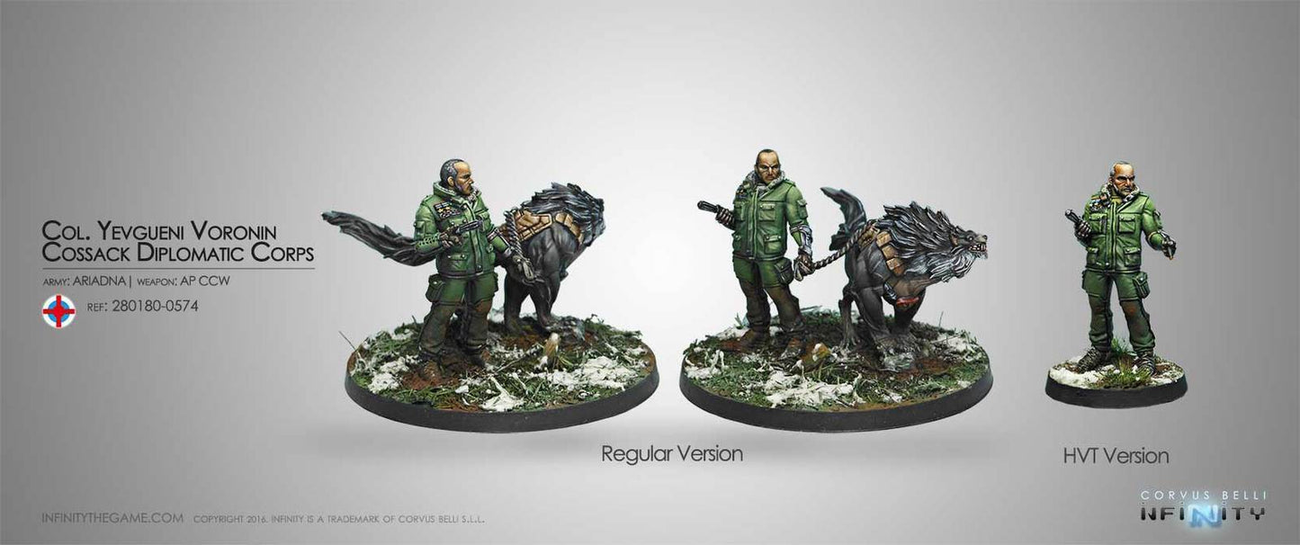 Col. Yevgueni Voronin, Cossack Diplomatic Corps (AP CCW) (Blister)