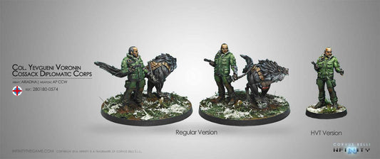 Col. Yevgueni Voronin, Cossack Diplomatic Corps (AP CCW) (Blister)