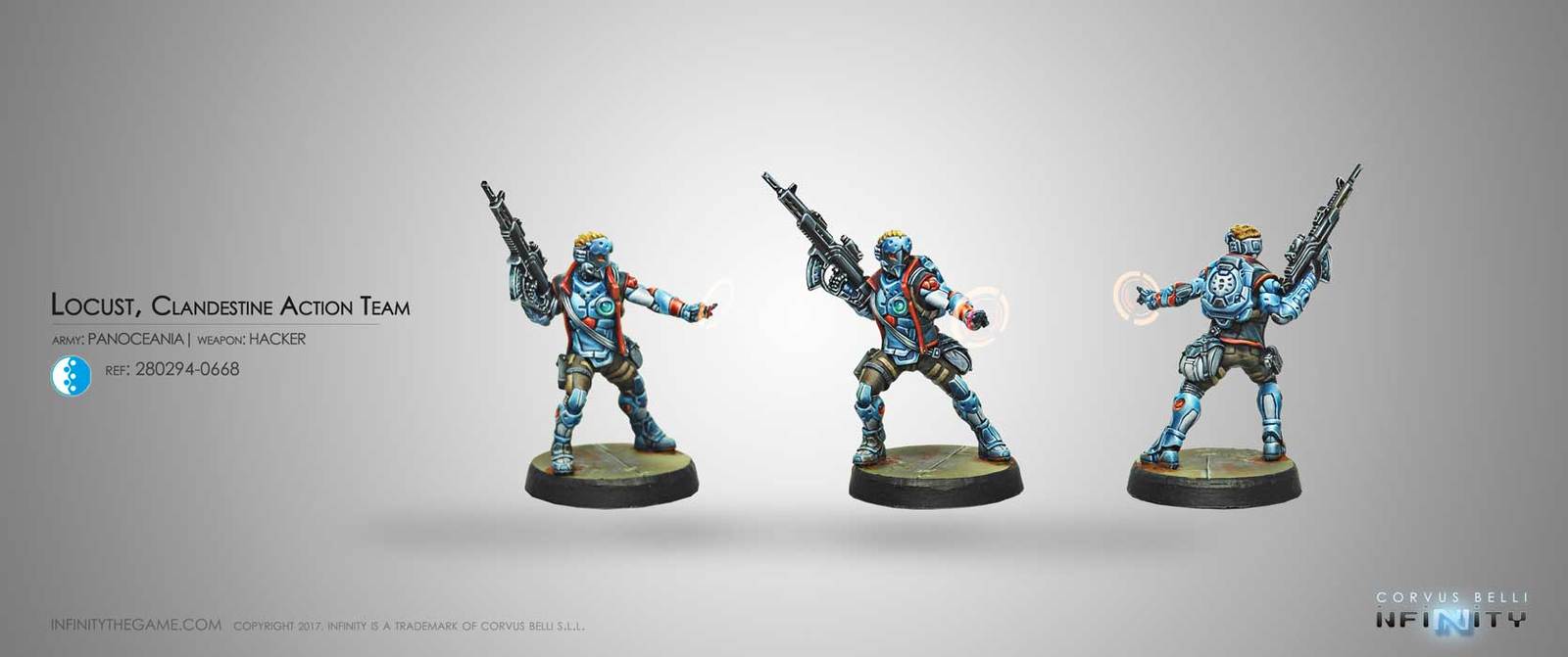 Locust, Clandestine Action Team (Hacker) (Blister)