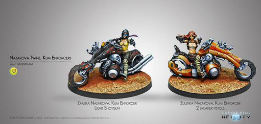 The Nazarova Twins, Kum Enforcers box