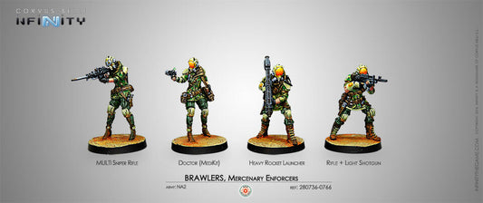 Brawlers, Mercenary Enforcers box
