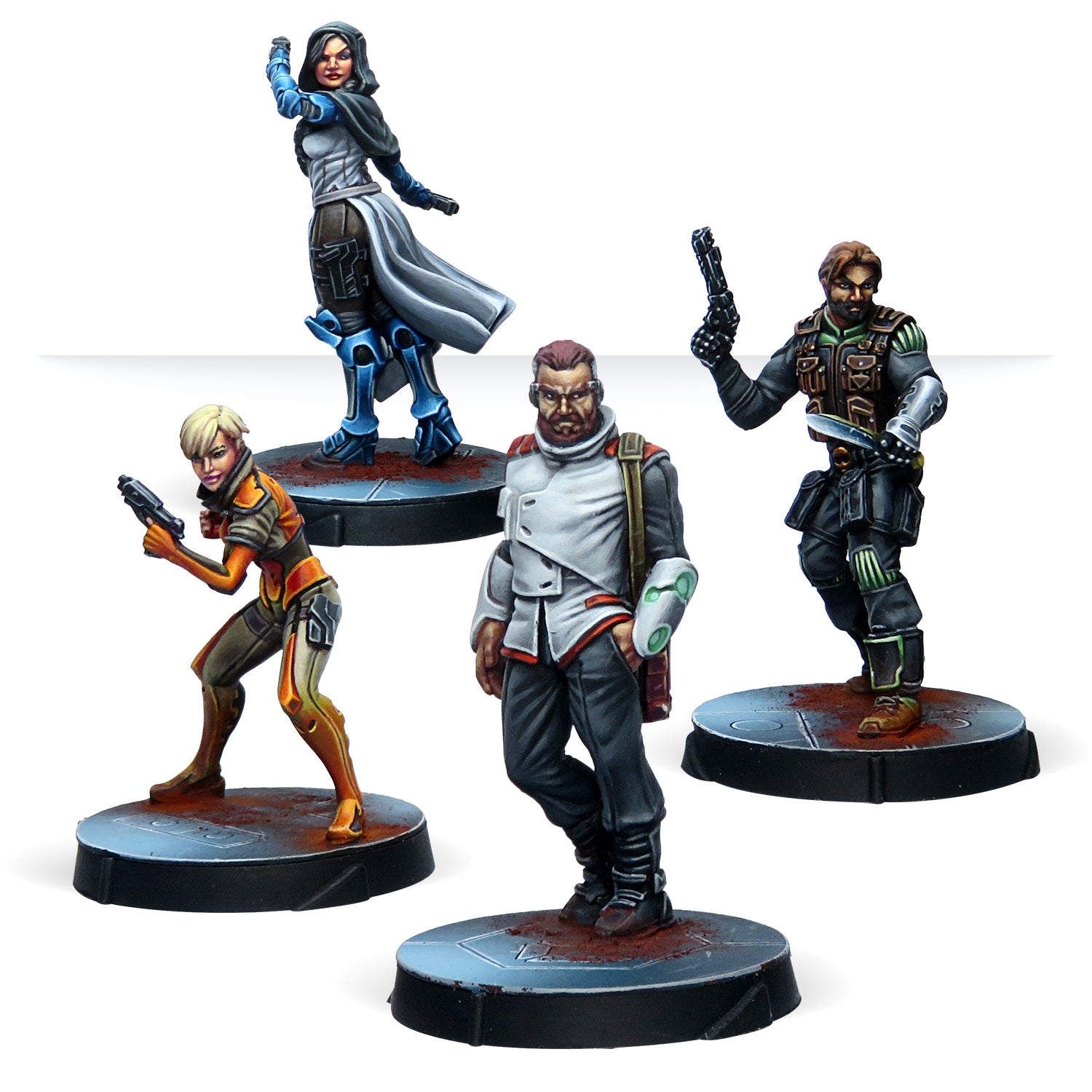 Agents of the Human Sphere. RPG Characters set box