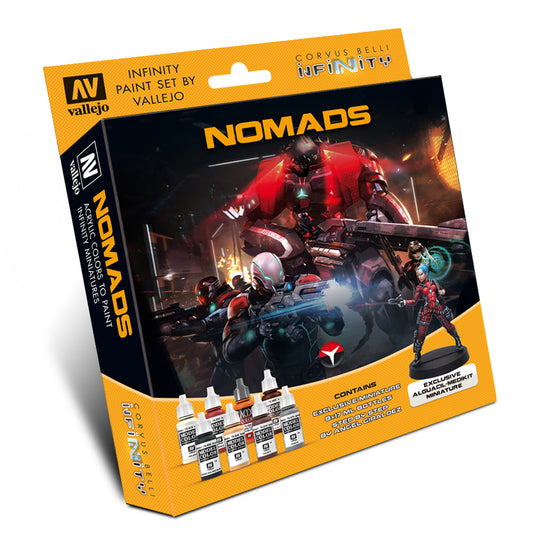 Infinity Paint Set by Vallejo - Nomads