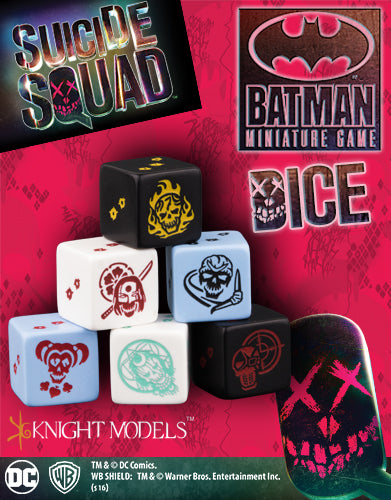 Suicide Squad Dice Set