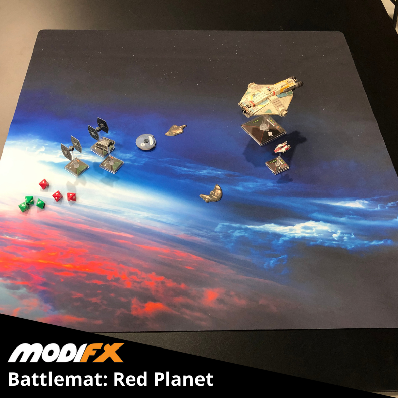3' x 3' Red Planet