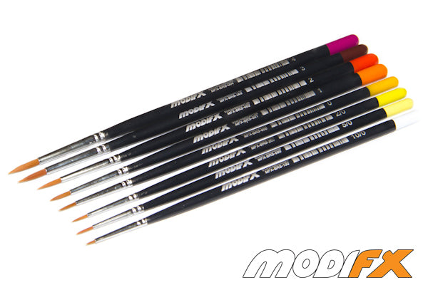 Modifx Round Synthetic Brush Set