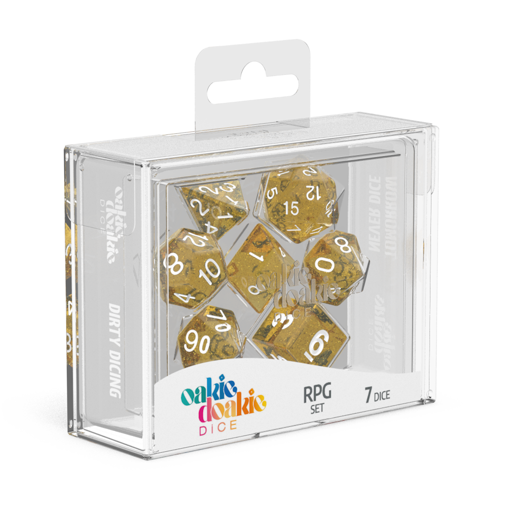 RPG Set Speckled - Orange (7)