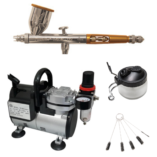 Talon Airbrush & TC908 Compressor Package