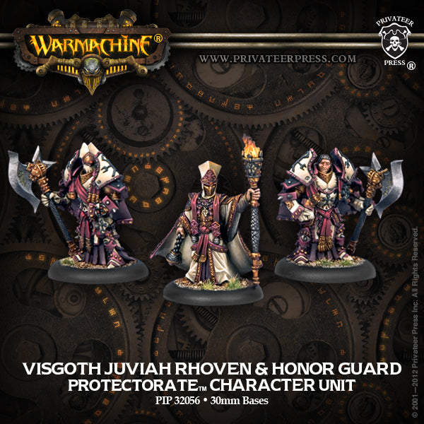 Visgoth Juviah Rhoven and Honor Guard Unit