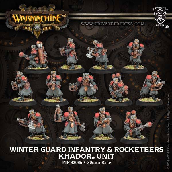 Winterguard Infantry and Rocketeers Unit (box)