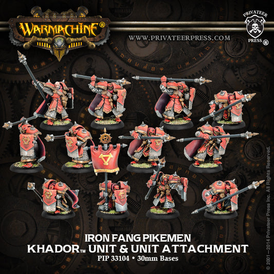 Iron Fang Pikemen / Black Dragon Unit (box)