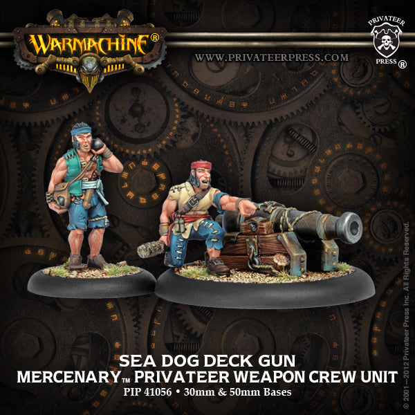 Sea Dog Deck Gun Crew Unit
