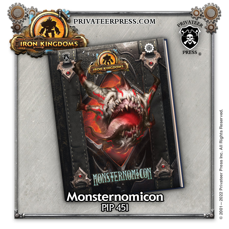 Iron Kingdoms Roleplaying Game – Monsternomicon (5e) (book)