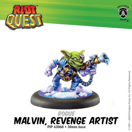 Malvin, Revenge Artist