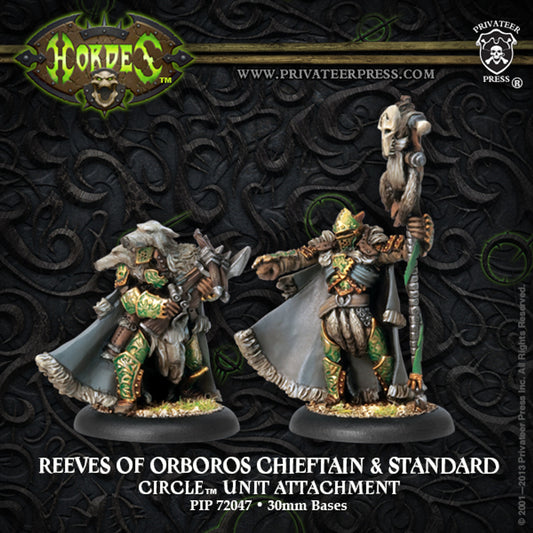 Reeve of Orboros Chieftain & Standard Unit Attachment