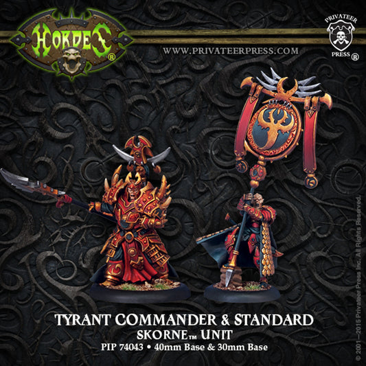 Tyrant Commander & Standard Bearer