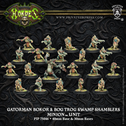 Gatorman Bokor and Bog Trog Swamp Shamblers