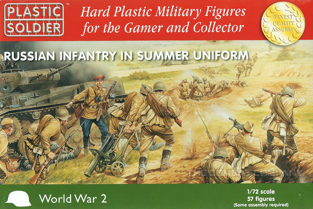 Soviet Infantry Summer Uniform - 1/72nd