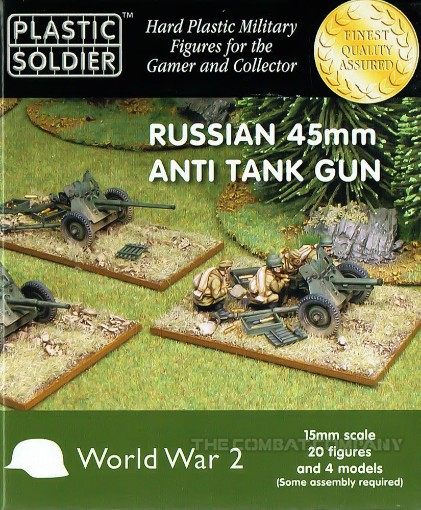 Soviet 45mm Anti Tank Gun