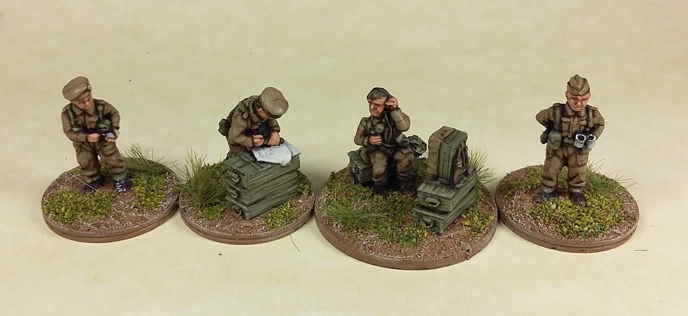 British HQ/Battery Staff