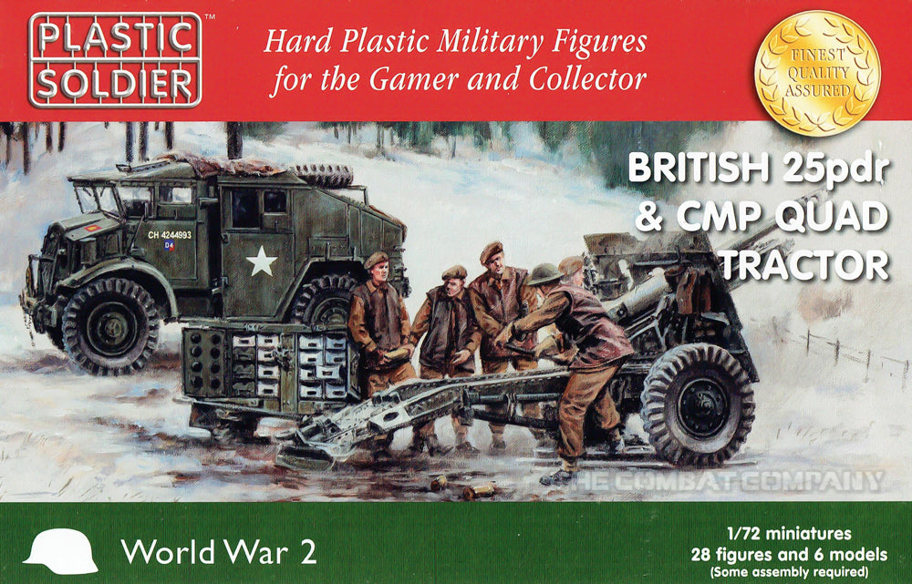 British 25pdr and CMP Quad Tractor