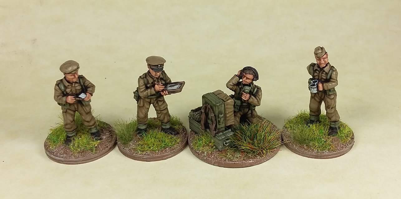 British HQ/Battery Staff