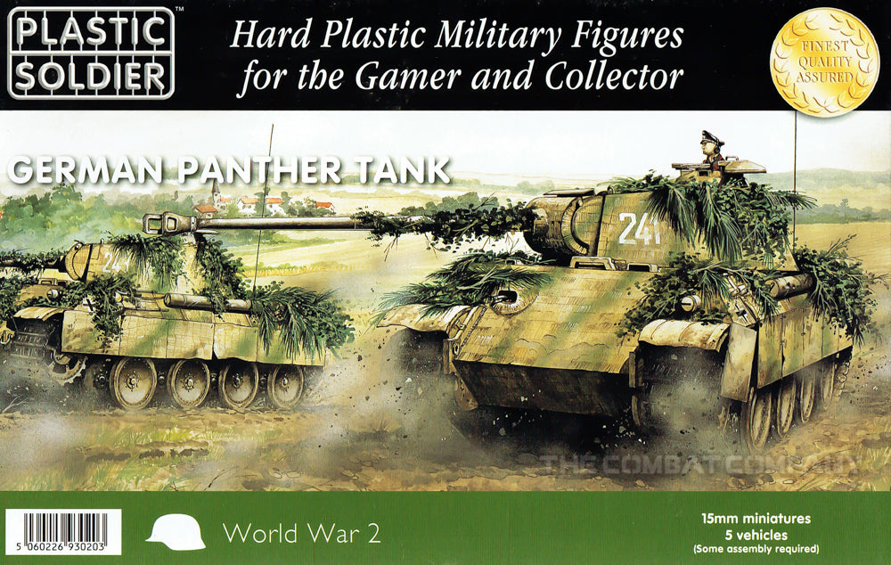 German Panther Tank Ausf D,A,G (5pcs)