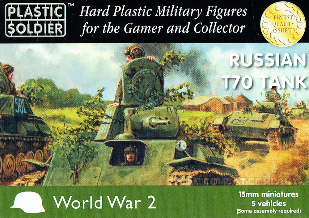 Soviet T70 Tank (5pcs)