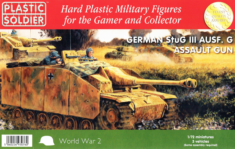 German Tanks Stug III's - 1/72nd