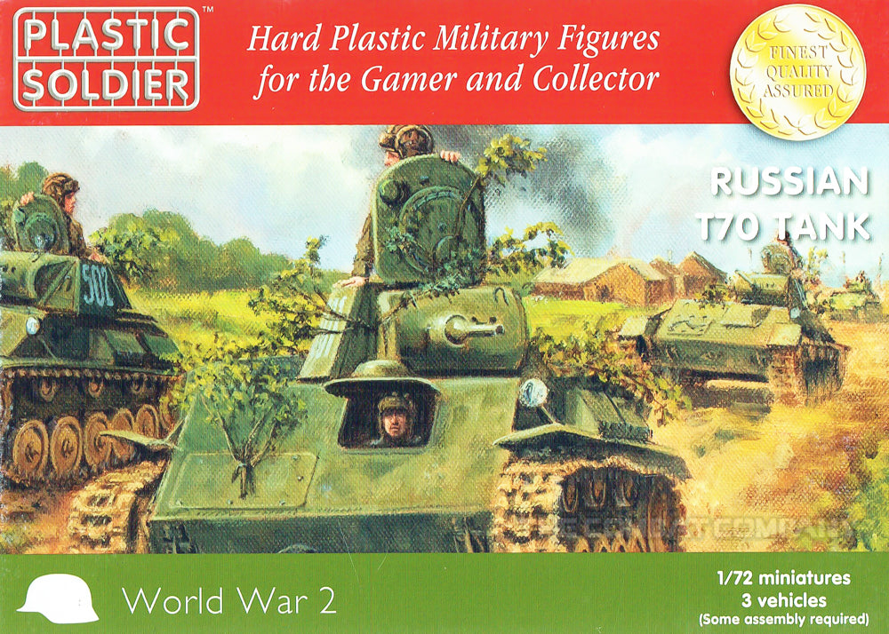 Soviet Tank T70 - 1/72nd