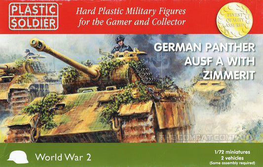 German Panther Ausf A w/Zimmerit - 1/72nd