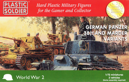 German Panzer 38T and Marder variants