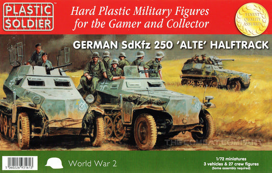 German SdKfz 250 Alte Halftrack - 1/72nd