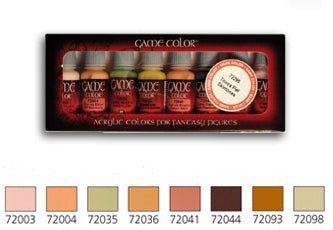 Skin Tones Set - 8pcs