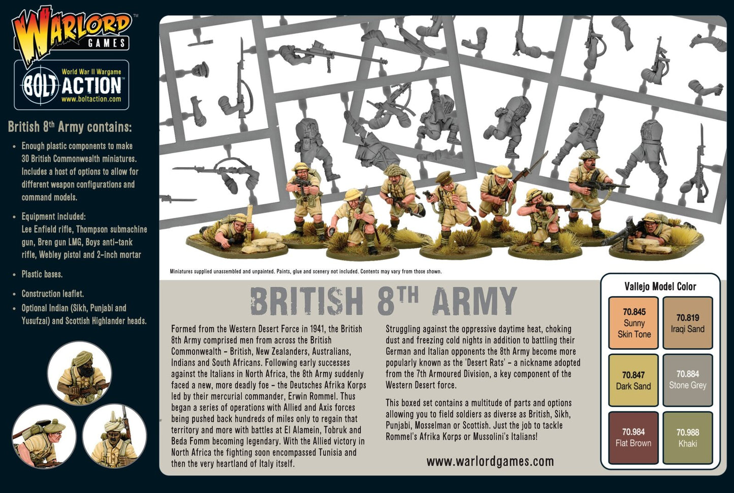 British 8th Army Infantry