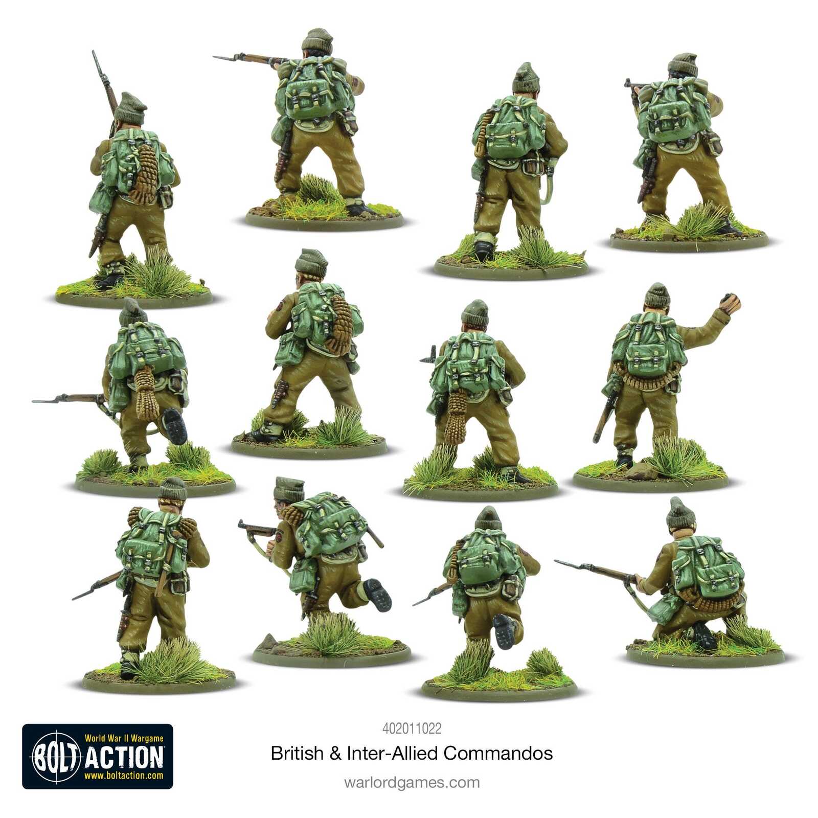 British & Inter-Allied Commandos (plastic)