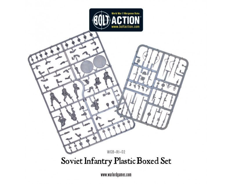 Soviet Infantry (40pcs)