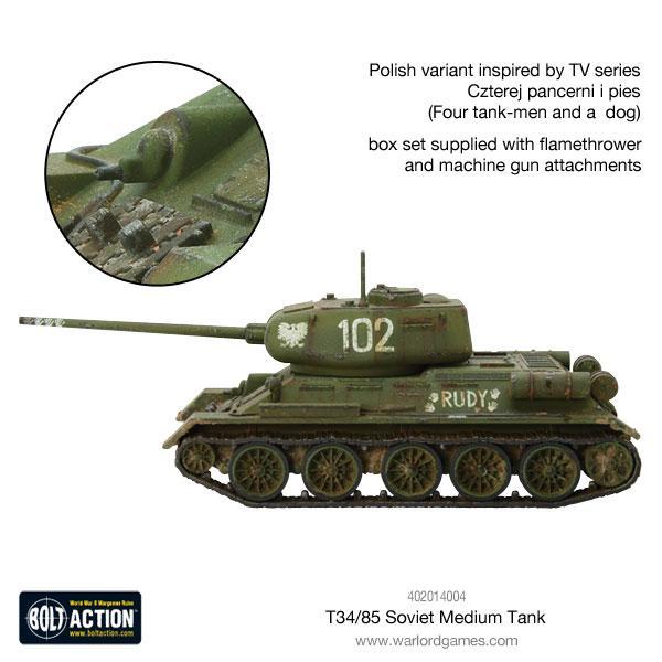 Soviet T34/85 Medium Tank
