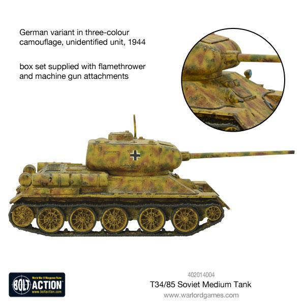 Soviet T34/85 Medium Tank
